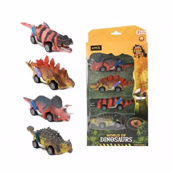 Pullback Dinosauriebilar, 4 st
