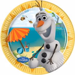 Disney Frozen Olaf Papperstallrikar