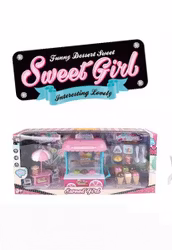 Sweet Girl Godisbutik med Ljus, Ljud och Tillbehör
