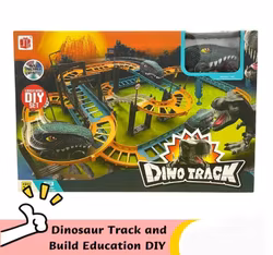 DIY Batteridriven Dinosaur Racerbana 49-delar
