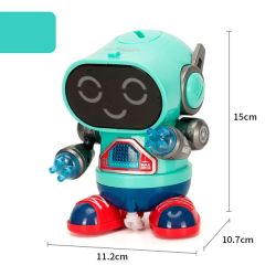 Dancing Rock Robot med Ljus och Ljud