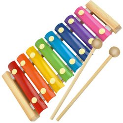 Musikinstrument Xylofon med 2 Slagpinnar