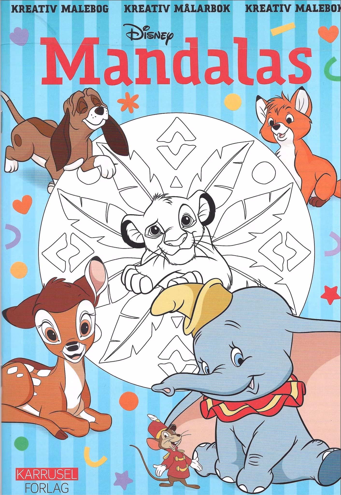 Disney Dumbo Kreativ Målarbok