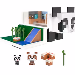 Minecraft MOB Head Mini Panda Playset