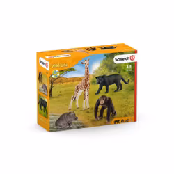 Schleich Wild Life 4-pack Vilda Djur