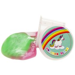 Flerfärgad Unicorn Slime