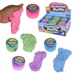 Klämlera Puffy med Pärlor