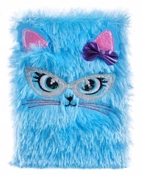 Kitty Anteckningsbok i Plysch