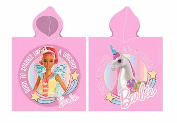 Barbie Badponcho, 100% Bomull