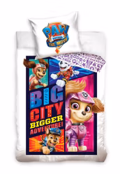 Paw Patrol Bomull Påslakanset, 150x210 cm
