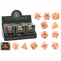 Brainteaser, 3D Cross Träpussel