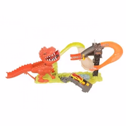 Dinosaur Racerbana med 2 Bilar