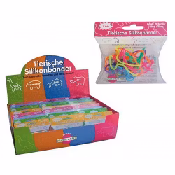 Armband Silikon Djurfigurer 12-pack