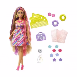 Barbie Totally Hair Pop in Flower look