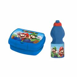 Super Mario Matlåda & Vattenflaska