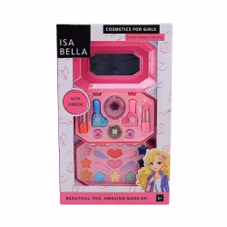 Isabella Make-up 18 delar med Spegel