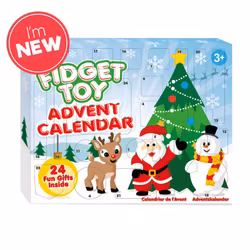 Fidget Toy Adventskalender med 24 Trendiga Luckor
