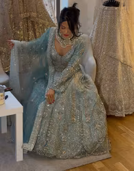 Lehenga turquoise