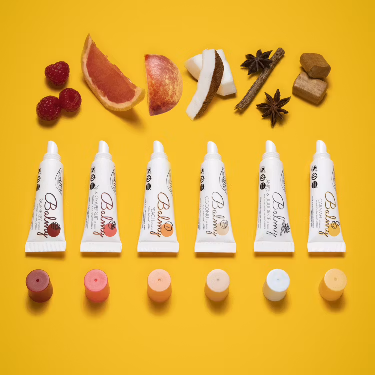 Läppbalsam Balmy 02 Pink Grapefuit - puroBIO Cosmetics