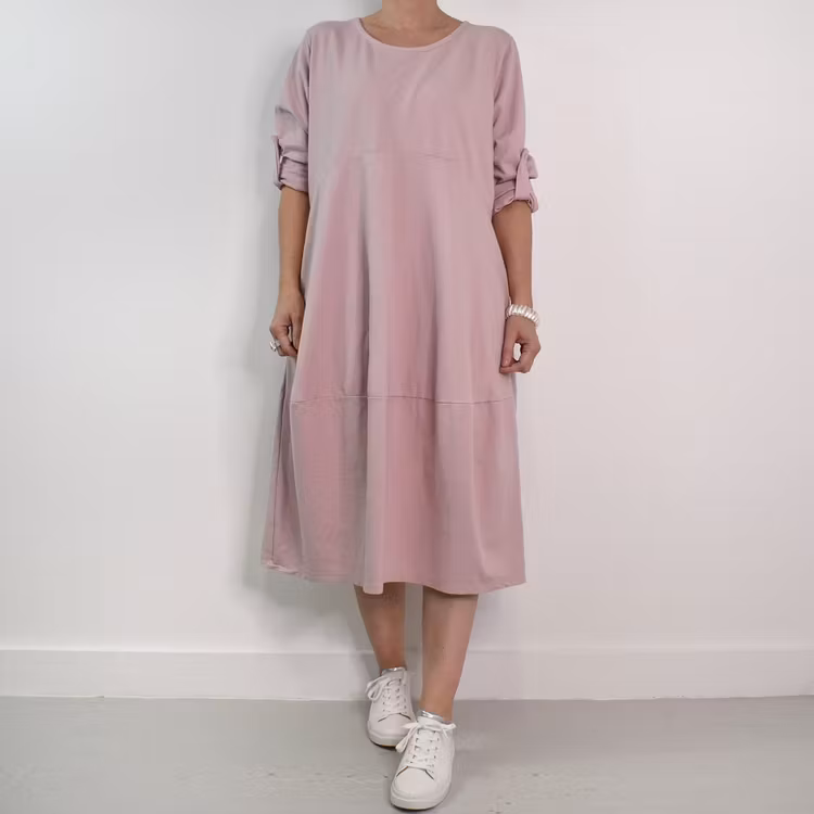 ANDRASORTERING Sweatshirtklänning ROSA S/M
