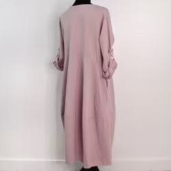 ANDRASORTERING Sweatshirtklänning ROSA S/M