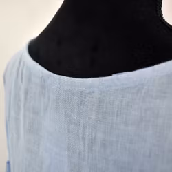 ANDRASORTERING Linneklänning med Fickor CIELO S/M