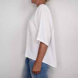 ANDRASORTERING Blus Hilda VIT S/M - Marta du Chateau