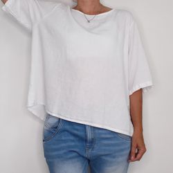 ANDRASORTERING Blus Hilda VIT S/M - Marta du Chateau