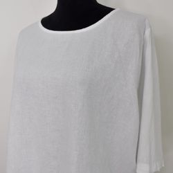 ANDRASORTERING Blus Hilda VIT S/M - Marta du Chateau