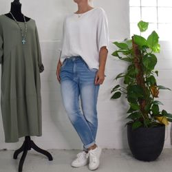 ANDRASORTERING Blus Hilda VIT S/M - Marta du Chateau