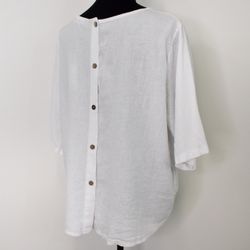 ANDRASORTERING Blus Hilda VIT S/M - Marta du Chateau