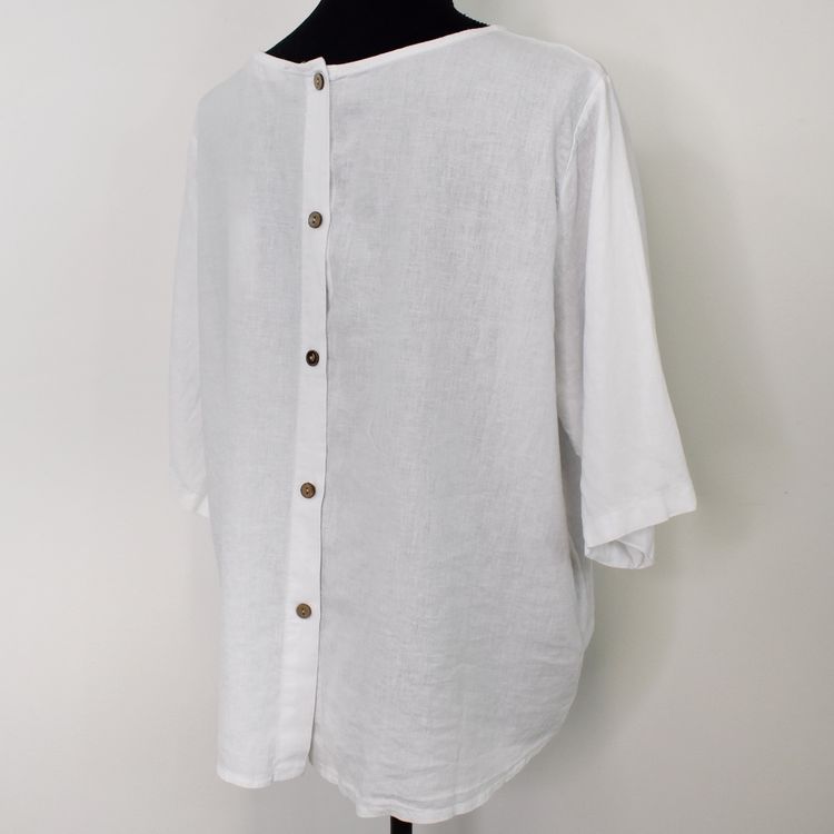 ANDRASORTERING Blus Hilda VIT S/M - Marta du Chateau