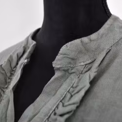 ANDRASORTERING Linneklänning Krås MILITARE L/XL