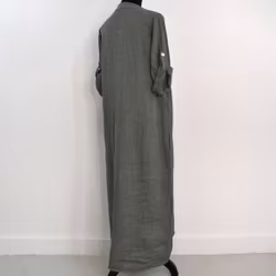 ANDRASORTERING Linneklänning Krås MILITARE L/XL