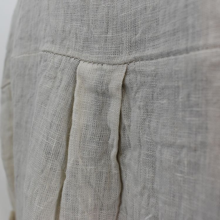 ANDRASORTERING Linneblus med Krås BEIGE