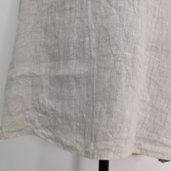 ANDRASORTERING Linneblus med Krås BEIGE