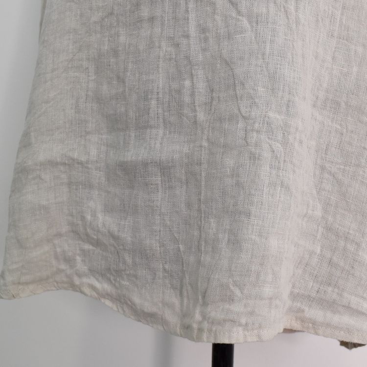 ANDRASORTERING Linneblus med Krås BEIGE