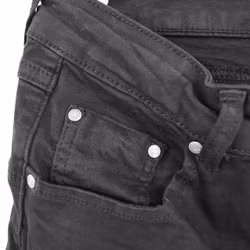ANDRASORTERING Jeans med Knappar SVART Storlek M (38) - 3D Denim