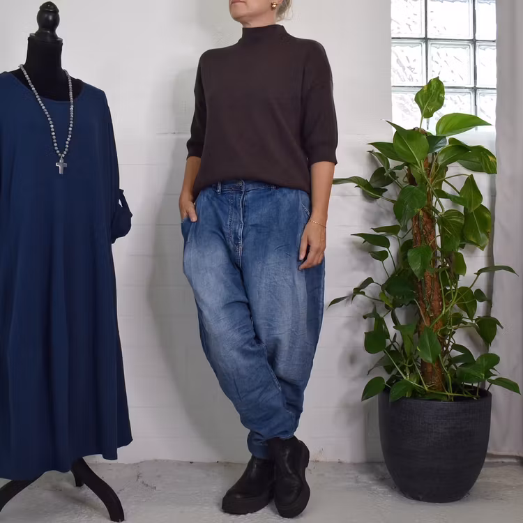 ANDRASORTERING Jeans Ottavia BLÅ Storlek L (40) - Marta du Chateau