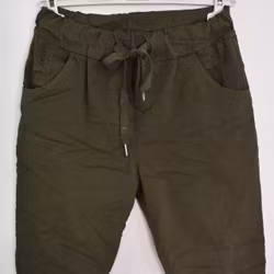 ANDRASORTERING Stretchig Byxa Alva MÖRK KAKI 34/36