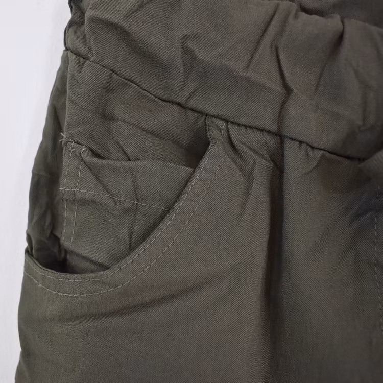 ANDRASORTERING Stretchig Byxa Alva MÖRK KAKI 34/36