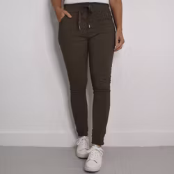 ANDRASORTERING Stretchig Byxa Alva MÖRK KAKI