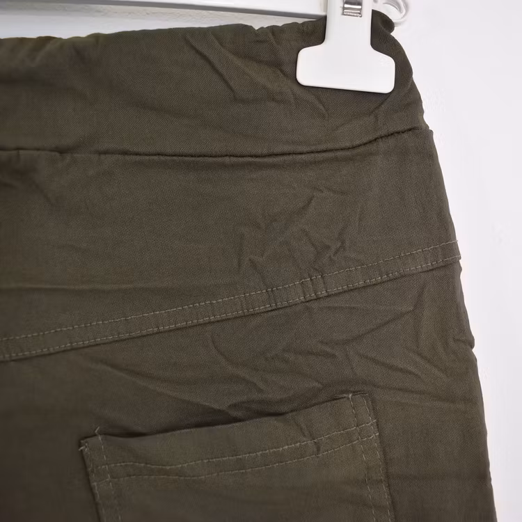 ANDRASORTERING Stretchig Byxa Alva MÖRK KAKI