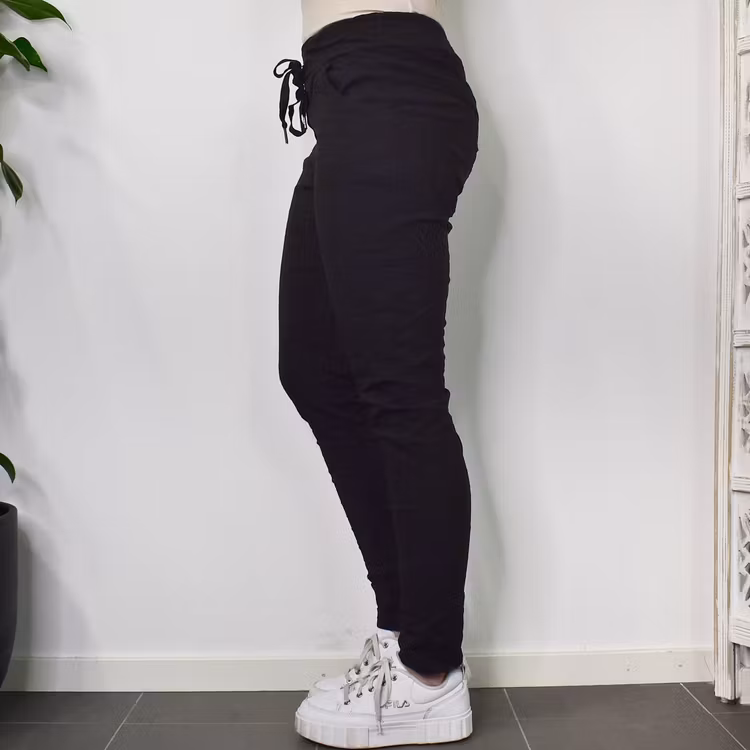 ANDRASORTERING Stretchig Byxa Alva SVART