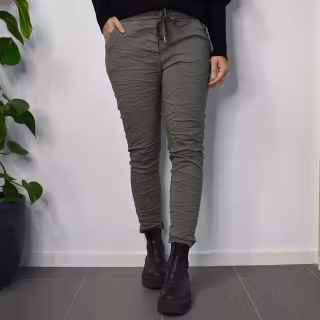 ANDRASORTERING Stretchig Byxa Alva KAKI