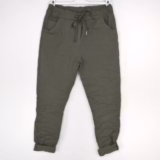 ANDRASORTERING Stretchig Byxa Alva KAKI