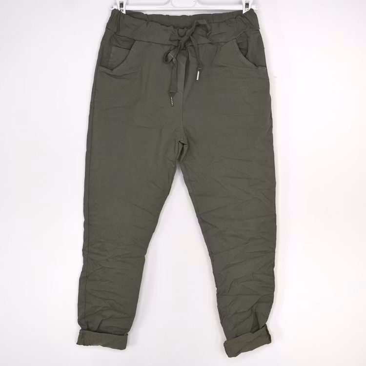 ANDRASORTERING Stretchig Byxa Alva KAKI