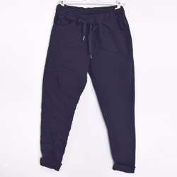 ANDRASORTERING Stretchig Byxa Alva MÖRKBLÅ