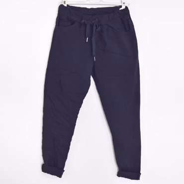 ANDRASORTERING Stretchig Byxa Alva MÖRKBLÅ