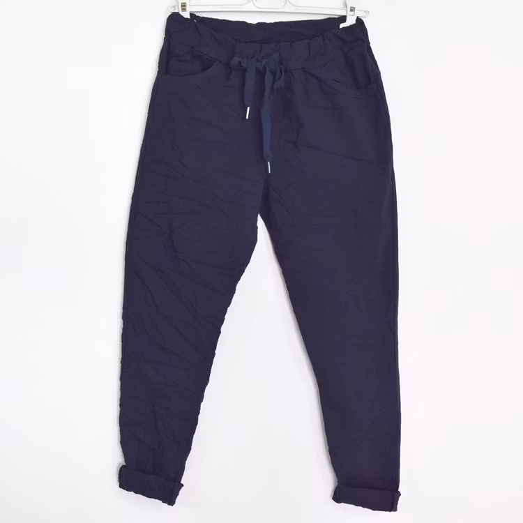 ANDRASORTERING Stretchig Byxa Alva MÖRKBLÅ